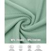imageCHICME 3 Piece Womens Tank Tops Sleeveless Basic Cami Shirt Slim Knit Ribbed Racerback BlousesLight Green White Gray