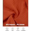 imageCHICME Women Shirt Dress 2025 Long Sleeve Button Down Blouses Side Drawstring Mini DressesOrange