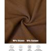 imageCHICME Womens Fall Long Sleeve Square Neck 2025 T Shirts with Builtin Shelf Bra Ribbed Knit Slim Fit Casual Basic TopsCoffee