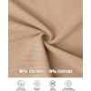 imageCHICME Womens Fall Long Sleeve Square Neck 2025 T Shirts with Builtin Shelf Bra Ribbed Knit Slim Fit Casual Basic TopsKhaki