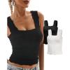 A-2pcs white+black