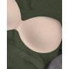 imageCHICME Women Long Sleeve Shirts Builtin Shelf Bra Tops RibKnit Top Fall OutfitsArmy Green