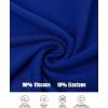 imageCHICME Womens Summer Sleeveless Tank Top Casual Ribbed Racerback Basic Fitted Thick Strap Shirts TopsBlue