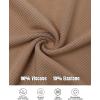 imageCHICME Womens Summer Sleeveless Tank Top Casual Ribbed Racerback Basic Fitted Thick Strap Shirts TopsKhaki