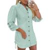 Swiss Dot-light Green