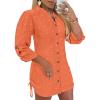 Swiss Dot-orange