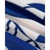 imageCHICME Womens Summer Maxi Dress Casual Thick Strap Square Neck Boho Sundress Split Vacation Dresses with PocketsBlue