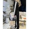 imageCHICME 2025 Womens Two Piece Outfits Striped Side Button Blazer and Pants with Pockets Sets Business Casual Pant Suits SetBlack