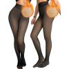 imageChic Me 2Pack Magic Fleece Lined Leggings 2025 Thermal Pantyhose High Waist Leggings TightsBlackblack