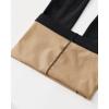 imageChic Me 2Pack Magic Fleece Lined Leggings 2025 Thermal Pantyhose High Waist Leggings TightsNo Fleece  Blackbrown
