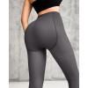 imageChic Me 2Pack Magic Fleece Lined Leggings 2025 Thermal Pantyhose High Waist Leggings TightsNo Fleece  Blackgray