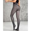 imageChic Me 2Pack Magic Fleece Lined Leggings 2025 Thermal Pantyhose High Waist Leggings TightsThick Fleece  Graybrown
