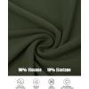 imageCHICME Womens 2 Piece Sleeveless Tank Tops Summer Casual Basic Ribbed Fitted Thick Strap Racerback Top2pcs  Blackarmy Green