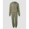 imageCHICME BEST SHOPPING DEALS Chic Me 2 Piece Jogger Set Long Sleeve Hoodie Pullover Tops Tracksuit Athletic Fall 0utfitsGreen
