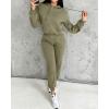 imageCHICME BEST SHOPPING DEALS Chic Me 2 Piece Jogger Set Long Sleeve Hoodie Pullover Tops Tracksuit Athletic Fall 0utfitsGreen