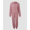 imageCHICME BEST SHOPPING DEALS Chic Me 2 Piece Jogger Set Long Sleeve Hoodie Pullover Tops Tracksuit Athletic Fall 0utfitsPink