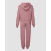 imageCHICME BEST SHOPPING DEALS Chic Me 2 Piece Jogger Set Long Sleeve Hoodie Pullover Tops Tracksuit Athletic Fall 0utfitsPink