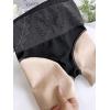 imageCHICME Womens High Waist Butt Lifting Tights 2025 Transparent Thermal Pantyhose Leggings Fleece Lined PantsBlack