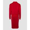 image:imageCHICME Womens Three Piece Outfits Striped Long Sleeve Bomber Jacket Midi Skirt Set Ribbed Knit Tank TracksuitAred