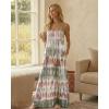 image:imageCHICME Womens Sleeveless Nightgown Soft Comfy Long Nightgown Pajama Lounge Dress with PocketsLight Green