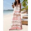 image:imageCHICME Womens Sleeveless Nightgown Soft Comfy Long Nightgown Pajama Lounge Dress with PocketsPink