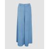 image:imageCHICME Women Summer 2 Piece Outfits Off Shoulder Top Flowy Wide Leg Pants Set Vacation Travel Airport OutfitsLmisty Blue