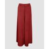 image:imageCHICME Women Summer 2 Piece Outfits Off Shoulder Top Flowy Wide Leg Pants Set Vacation Travel Airport OutfitsMdark Red