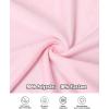 image:imageCHICME Womens Lace Trim Side Slit Modal Cami Sleep Dress Loungewear Cute Night Gowns for WomenVplus Size Pink