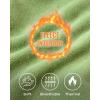 image:imageCHICME Fleece Lined Leggings Women Tummy Control Thermal Warm High Waisted Winter Yoga Pants with PocketsDark Greywith Pocket