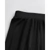 image:imageCHICME Womens 2 Piece Lounge Set U Neck Ribbed Knit Tank Top Pj Loungewear Casual Wide Leg Pants Comfy Matching SetsBlack