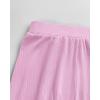 image:imageCHICME Womens 2 Piece Lounge Set U Neck Ribbed Knit Tank Top Pj Loungewear Casual Wide Leg Pants Comfy Matching SetsPink