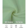 image:imageCHICME Womens Long Sleeve Zipper Slit Oversized Sweatshirt Casual Pullover Zipper Hoodies Fall ClothesGreen
