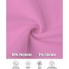 image:imageCHICME Womens Long Sleeve Zipper Slit Oversized Sweatshirt Casual Pullover Zipper Hoodies Fall ClothesPink